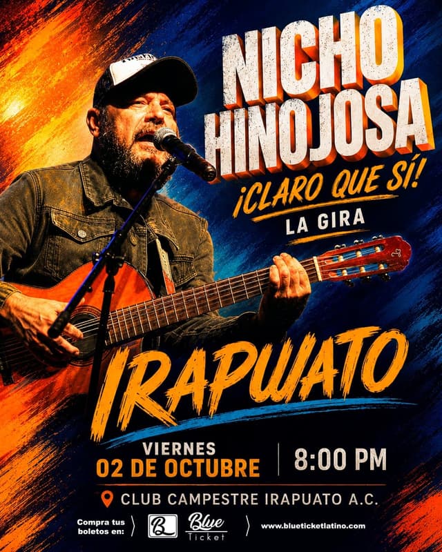 NICHO HINOJOSA EN IRAPUATO 2026