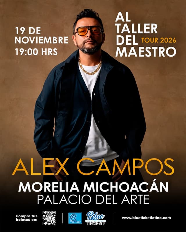 ALEX CAMPOS EN MORELIA