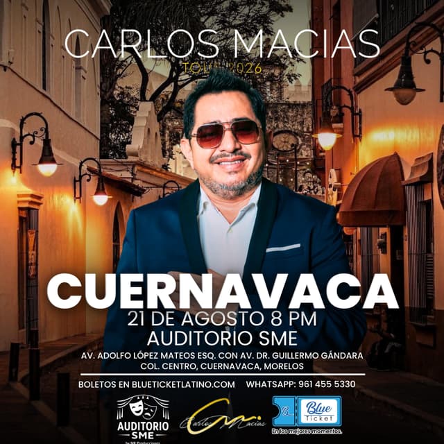 CARLOS MACIAS EN CUERNAVACA