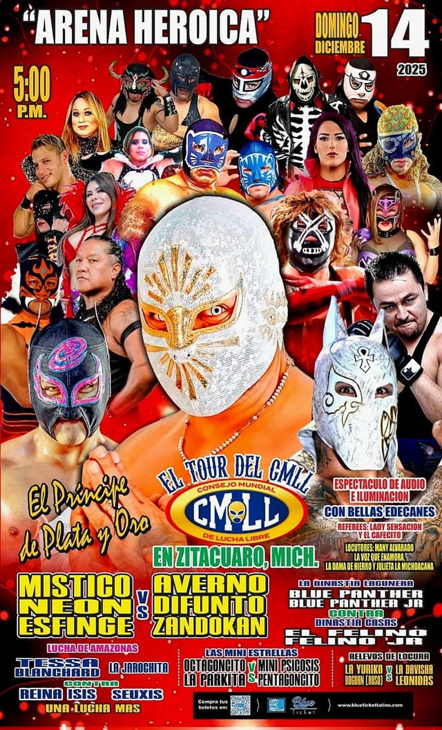 TOUR DE CMLL EN ZITACUARO