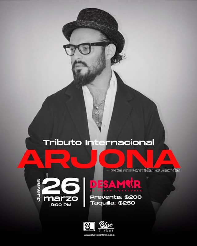 TRIBUTO INTERNACIONAL ARJONA EN MORELIA