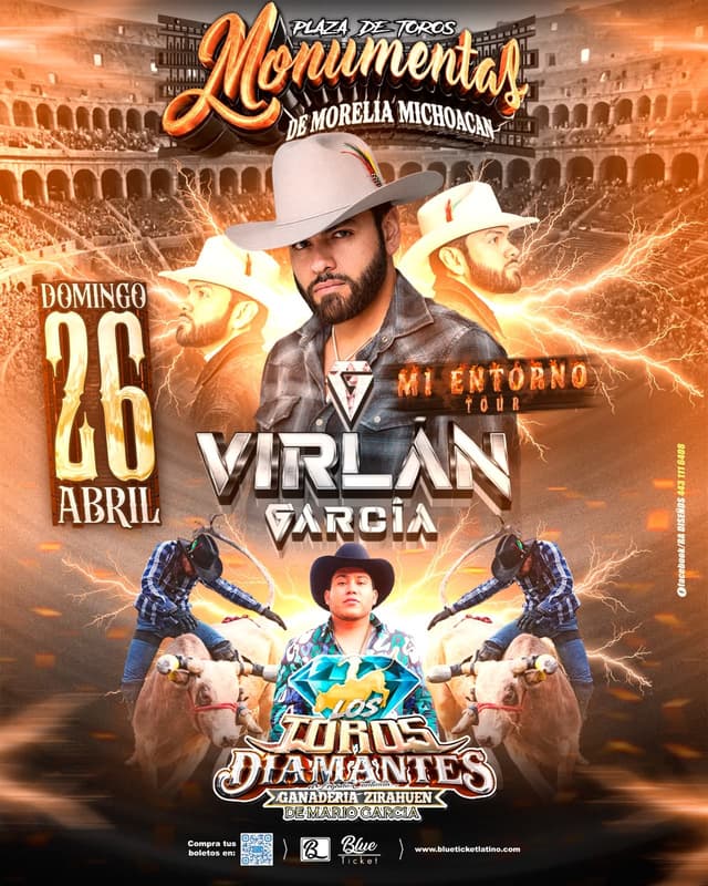 VIRLAN GARCIA MI ENTORNO TOUR EN MORELIA
