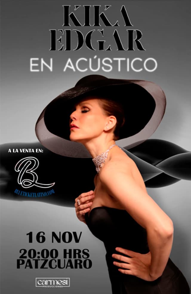 KIKA EDGAR EN ACUSTICO PATZCUARO