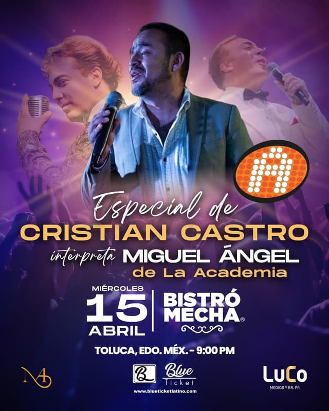 ESPECIAL CRISTIAN CASTRO EN TOLUCA